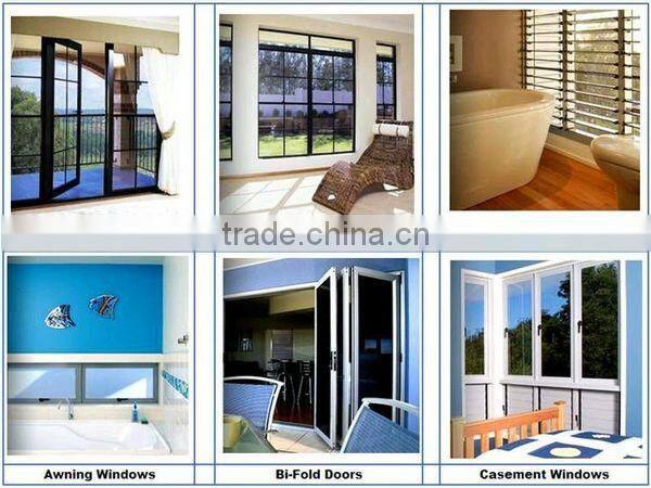 PVC/UPVC house casement windows grill designs india guangzhou factory
