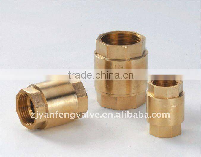 brass vertical check valve