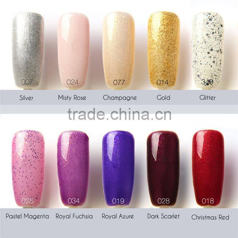 Acrylic one step gel thermal oil based top coat nail polish private label