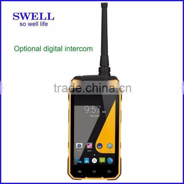 Android5.1 4.7inch shock resistant smarphone SOS PTT NFC rugged pad 4.7inch IR remote NFC 3G dal sim SJ7