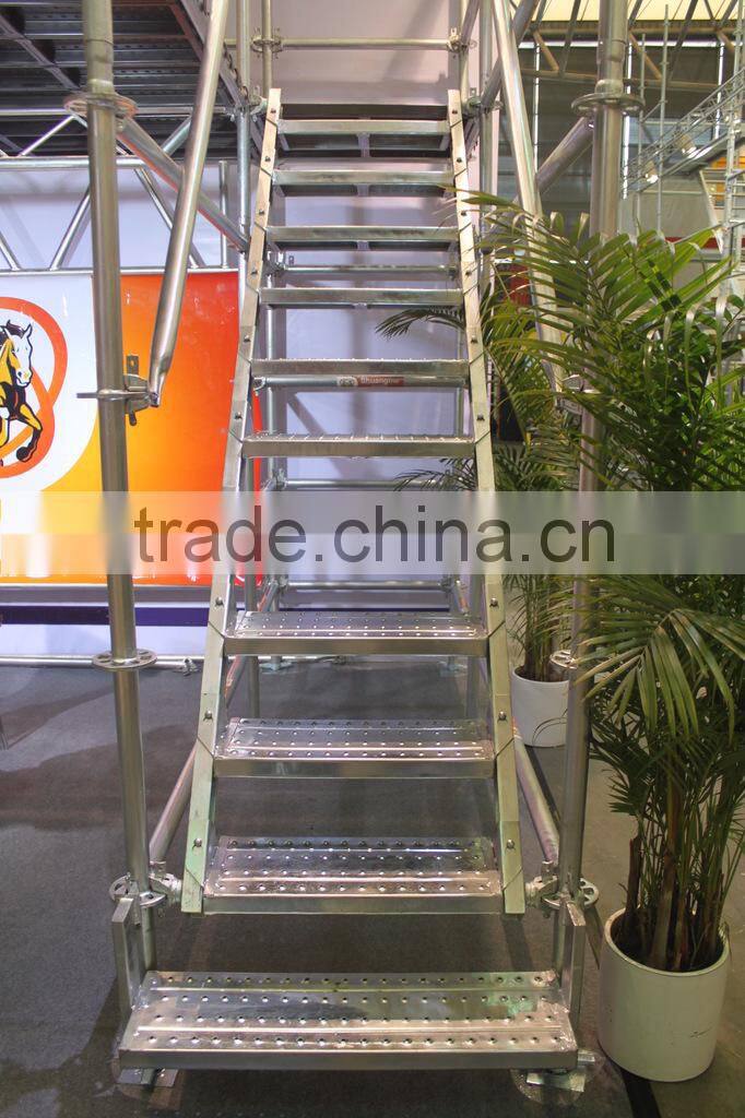 Scaffolding steel plank walk board 420 * 45 * 1829mm