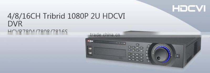 dahua dvr,hd dvr 1080P realtime recording,2u 8hdd 8 SATA ports dvr