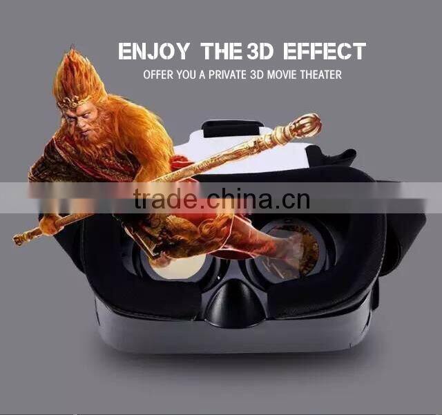 2016 new design products VR 3d glasses virtual reality headset vr glasses 3d vr glasses