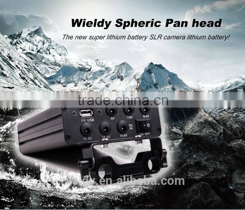 Wieldy active demand super Lithium battery for video camera