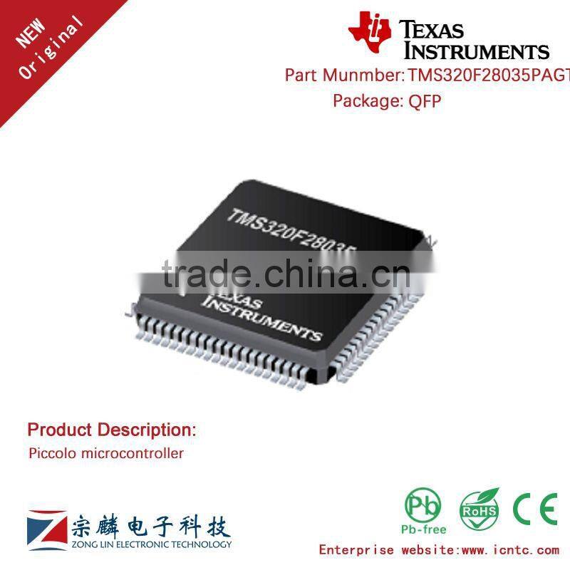 Genuine Original TMS320F28035PAGT QFP TMS320F28035 microprocessor
