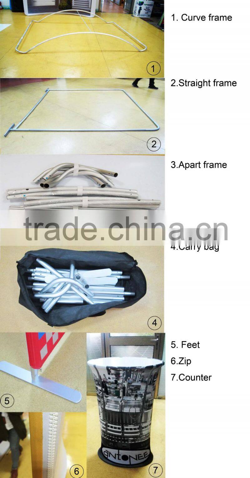 2016 Backdrop fabric pop up banner