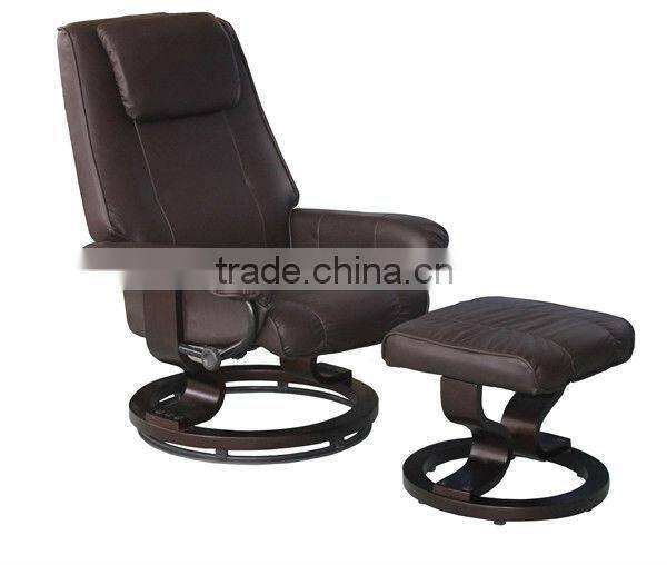 2016 hot sales comfortable genuine leather recliner chair / relax chair / living room furniturre