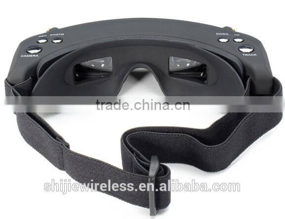 Skyzone FPV Goggles 5.8G new 40CH Dual Diversity Receiver Head Tracker V2 SKY-01