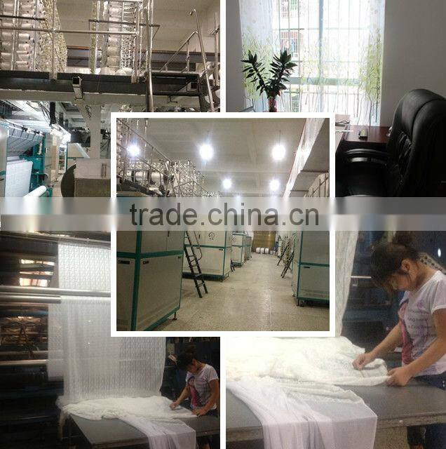 fashion trends polyester mesh lace fabric for girls flower lace dress-APN3693