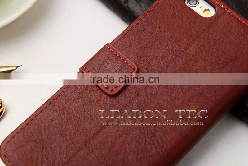mobile phone case for iphone 6 PU leather