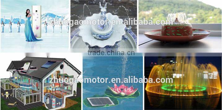 DC 24v solar submersible water pump (CE, UL, ROHS, VDE, FC, CCC low power consumption, safe and low noise)