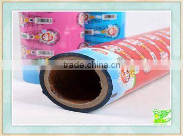 Laminated candy packaging roll bag