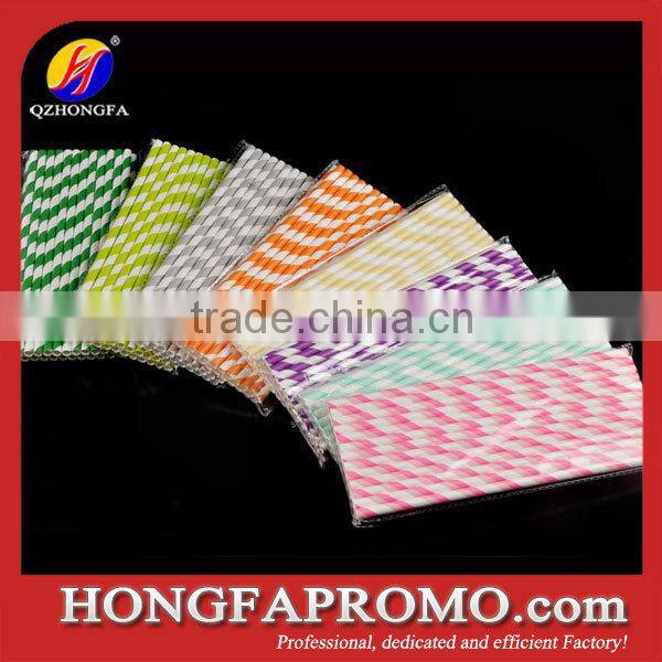High Quality Funny Paper Drinking Straw with Logo Printing