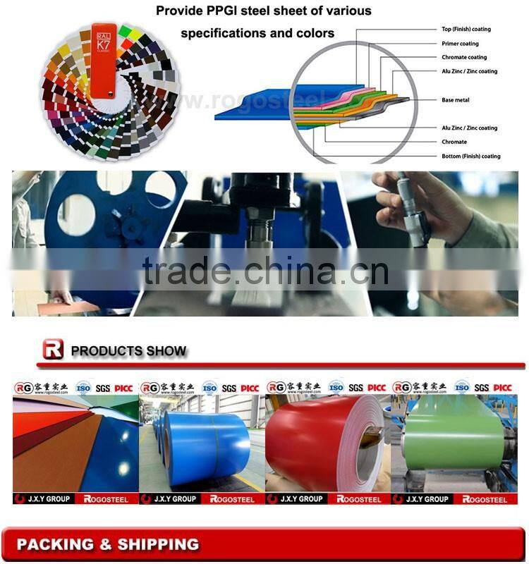 alibaba china 0.12mm-2.0mm prepaint galvanized steel coil