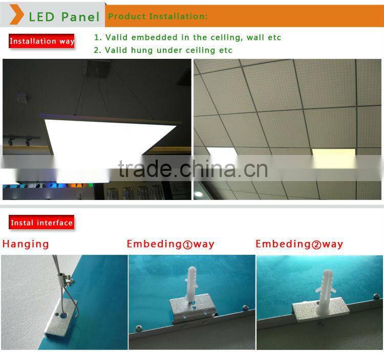 CE RoHs approved indoor decoration 1200x300mm inlay panel led light