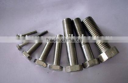 high strength hex Bolts with half screw