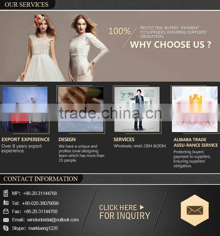 Hot China supplier spaghetti lace and chiffon beach wedding dresses