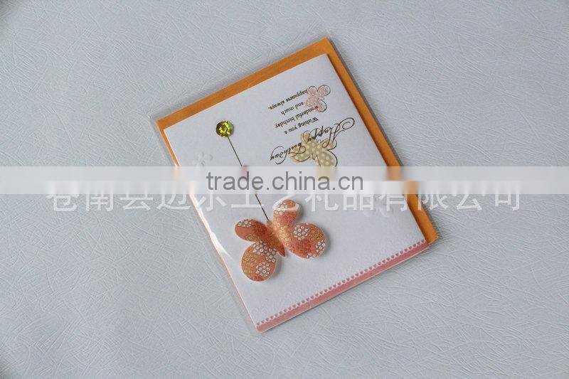 Hot sale new funny diy christmas day greeting card