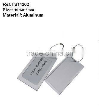 14202 Metal Luggage Tag