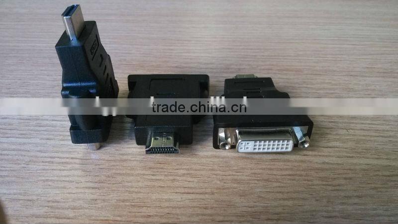 DVI 24+5 pin female to HDMI A type male adapter