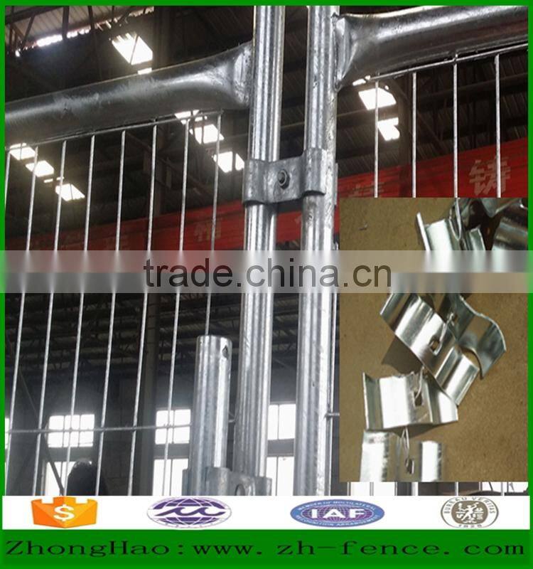 Factory direct sale hot dipped galvanized PVC coated and powder coated temporary fence