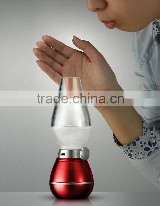 Creative Kerosene Oil Lamp Design with Dimmer Control Key for Indoor & Outdoor Use, Night Light, Reading Lights