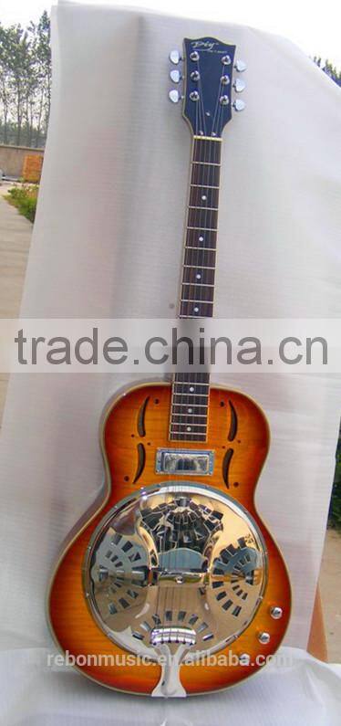 metallic Resonator guitar