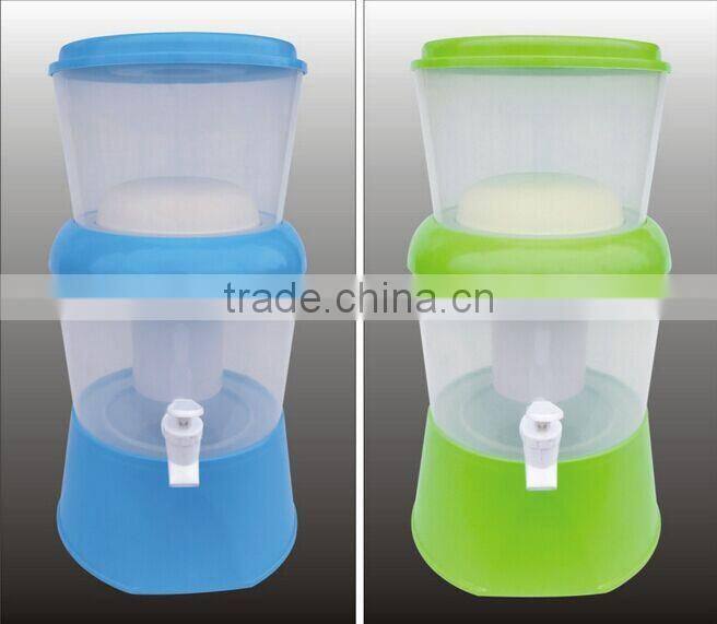 2015 hot-selling New Model New design 8.5L ceramic filter mineral water pot/OEM