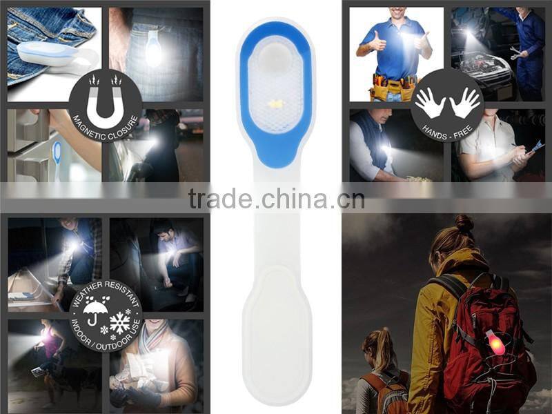 2* Button Battery Power Supply LED Collar Clip Light