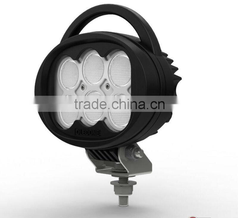 Well-done IP 68 6" 60w led work light, heavy duty lamp