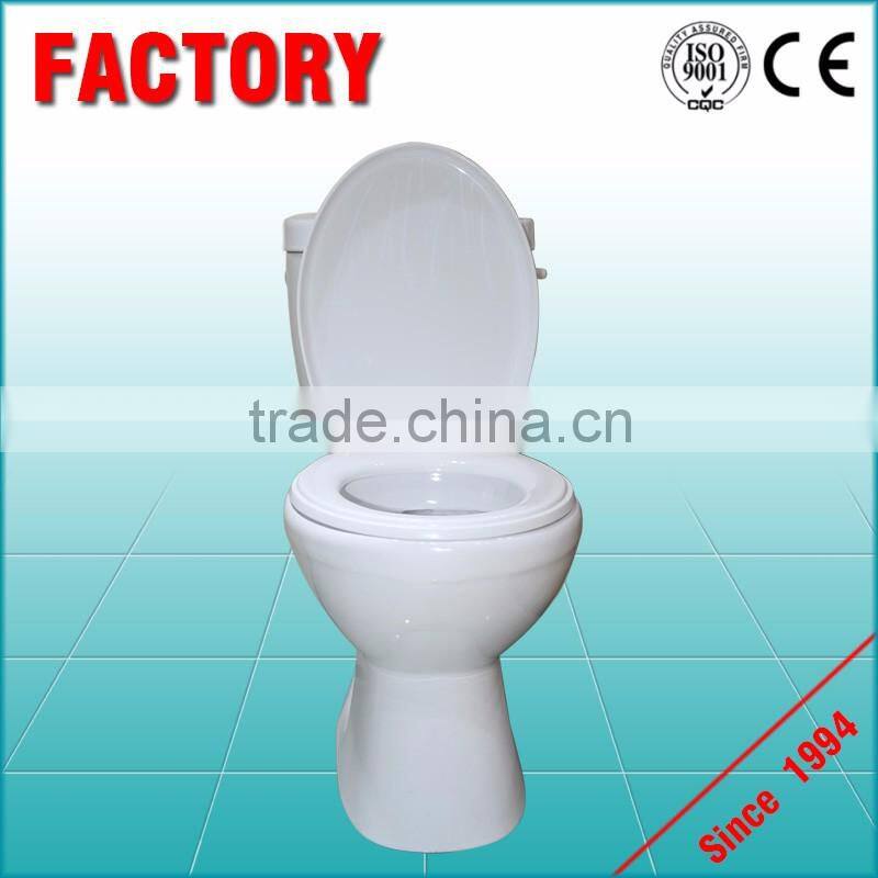 Oval shape western toilet cheap wc toilet price TFZ-02CD