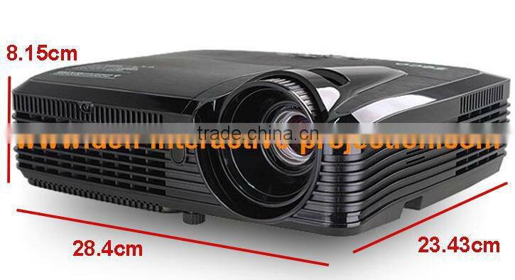 DEFI 4500 lumens short focus projector,pocket lcos rgb led projector by better supplier