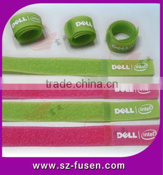 Nylon strap/ fastener tape cable ties/Double sided fastener tape / fastener tape fastener