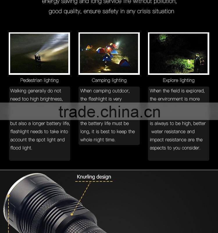 Flashlight sex toy for man 1000 Lumen XML L2 torch light for hunting camping