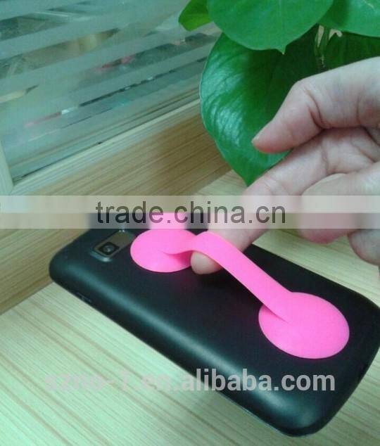 wholesale fashion shape headphones silicone wire sucker holder