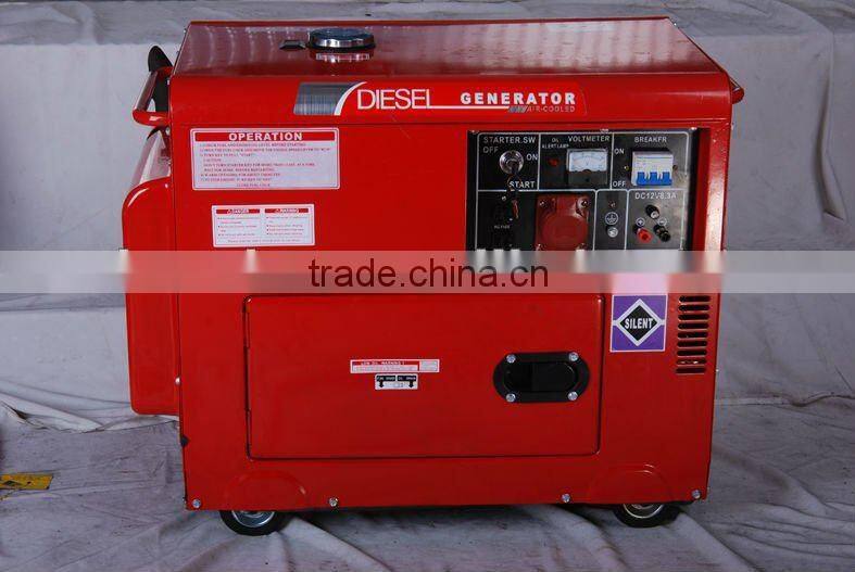 3 phase Manufacturers selling silent style diesel generator with electric start
