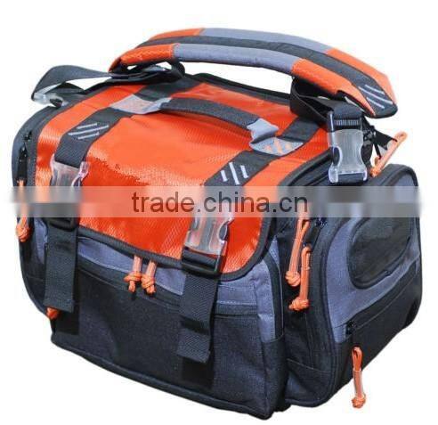 Cargo Rear Rack Gear Bag with Topside Bungee Tie-Down Storage