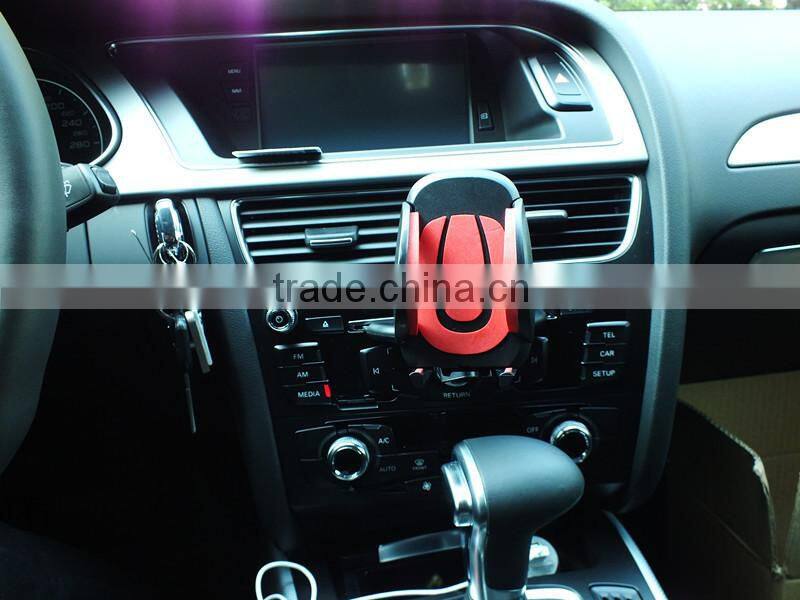 Easy One Touch Cell Phone CD Slot Car Mount Holder Cradle