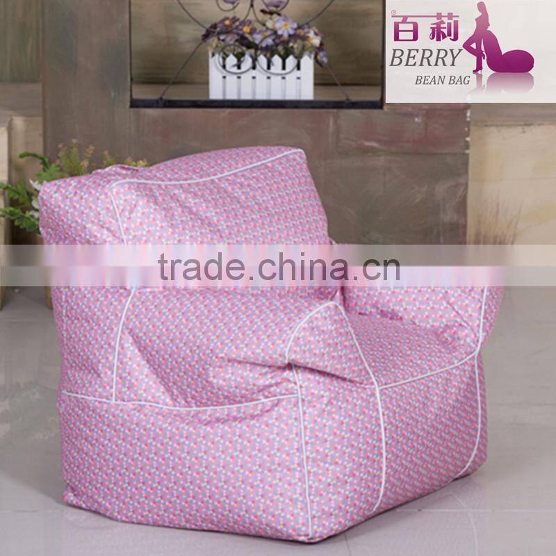 Colorful Mini Kids Bean Bag Arms Sofa Chair