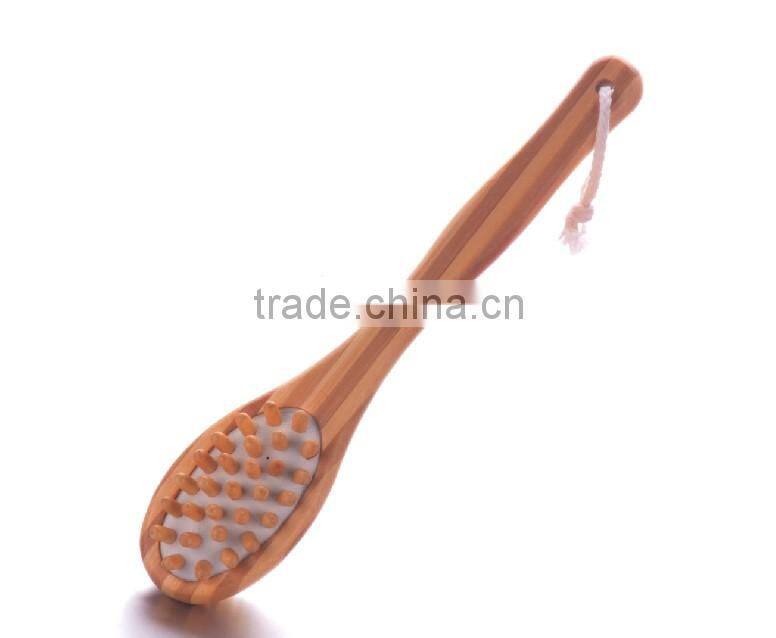 Soap dispensing bath brush