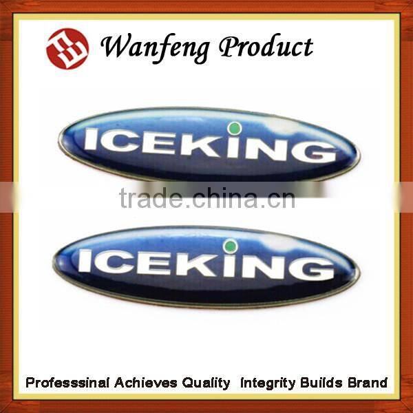 PVC epoxy stickers with glue