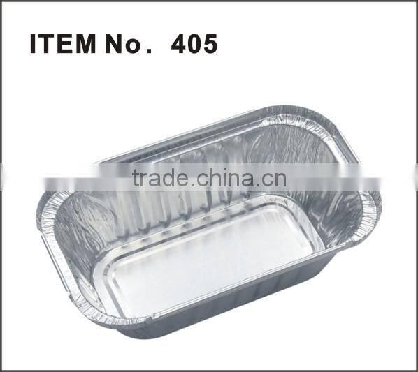 aluminium foil food container food package rectangular foil container