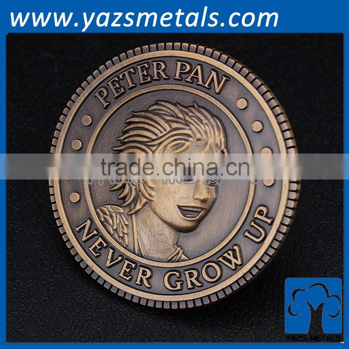 High quality metal custom sovereign coin
