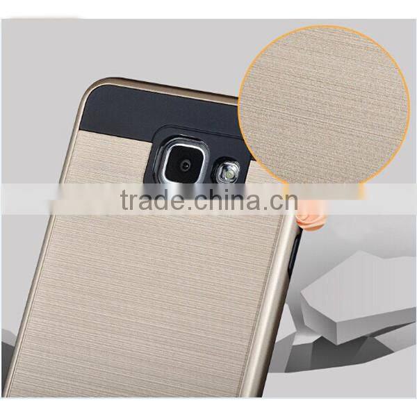 C&T Dual Layer Shockproof Tough Brushed Hybrid Armor Rubber TPU Protective Case For LG G5