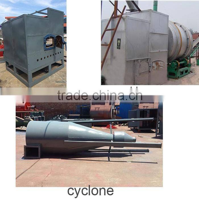 Energy saving low investment three cylinder drum small rotary dryer
