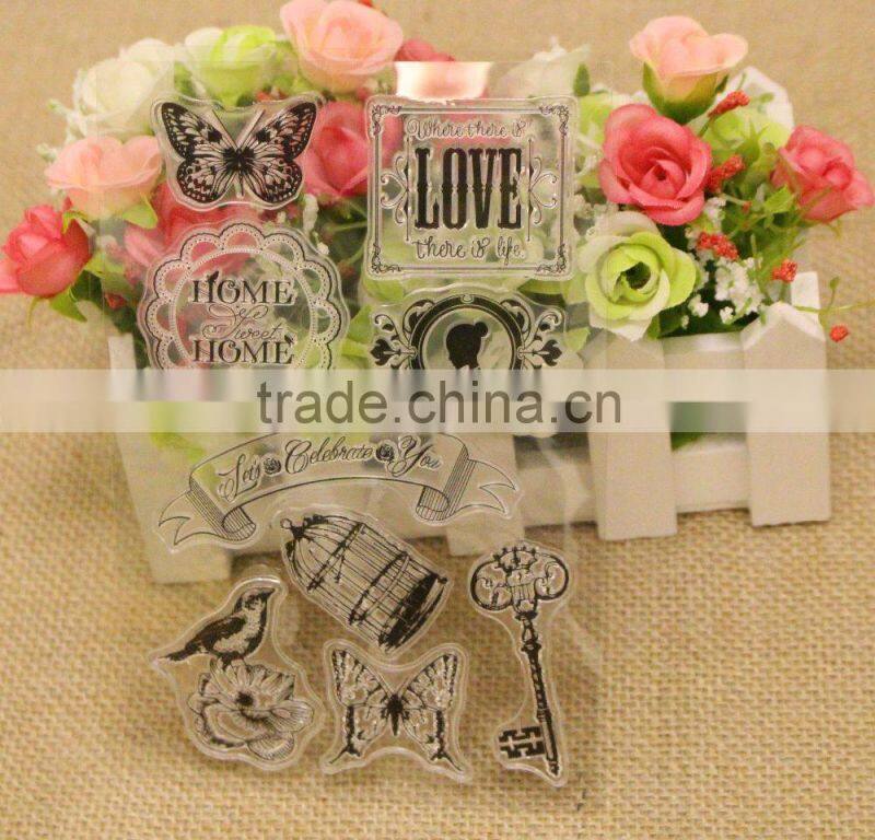 clear butterfly stamper for card making
