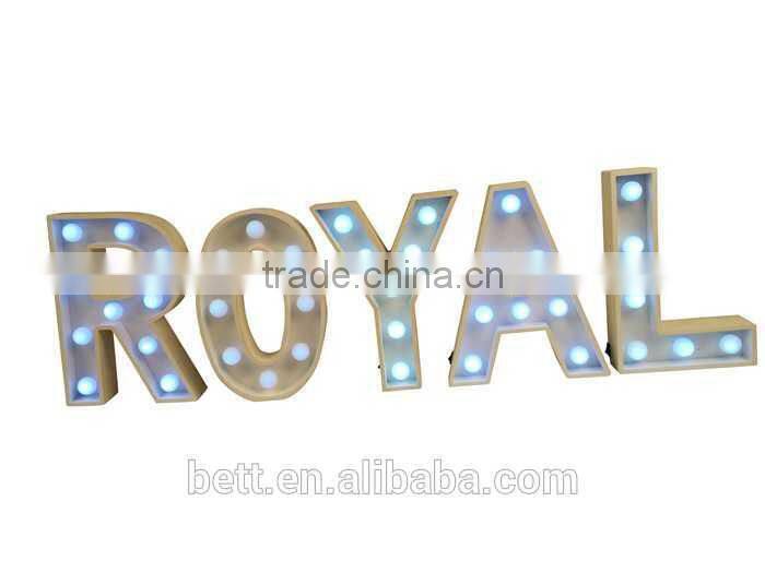 direct manufacture of LED light up letters , marquee letter light