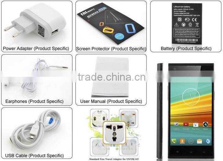 2014 Newest 5.3 Inch NFC OTG THL T100 3G MTK6592 Octa Core phone 2G 32GB