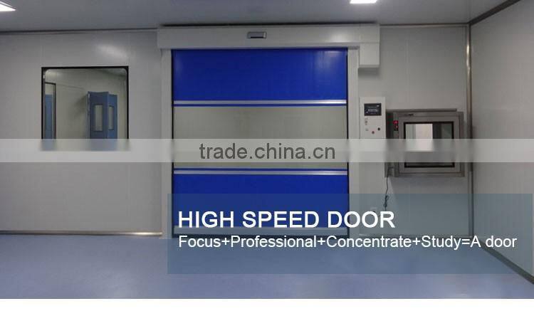 Pvc Plastic Fabric Flexible Roller Shutter Door