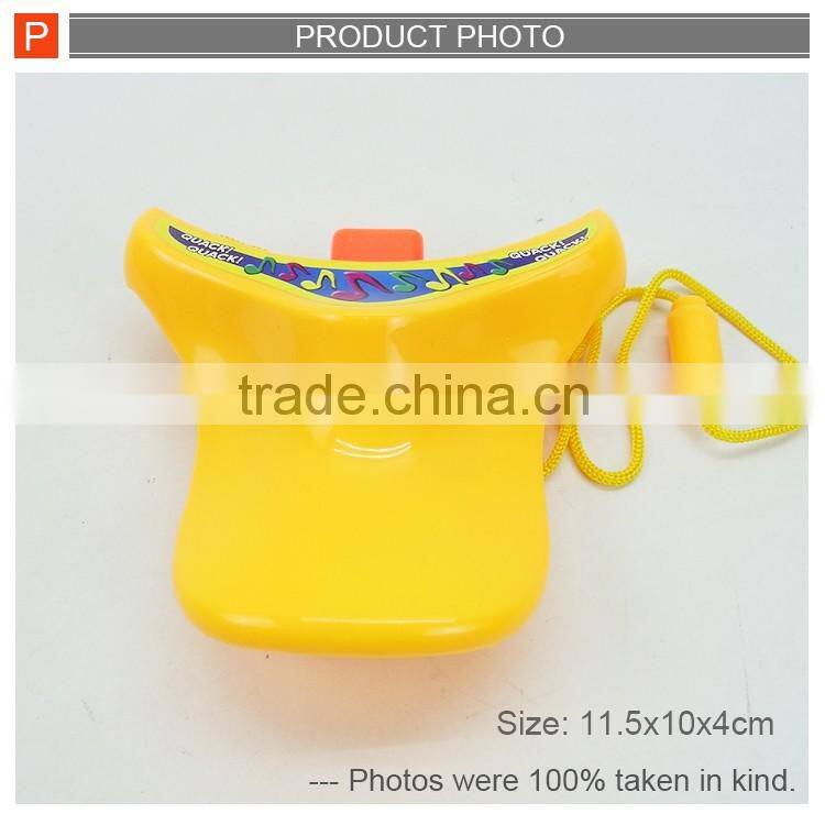 Promotional toy plastic duck voice whistle toy sound like duck